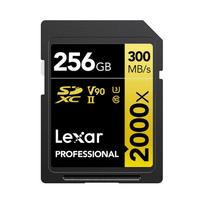 SD kortelė Lexar 256GB 2000x Professional SDXC UHS-II U3 V90