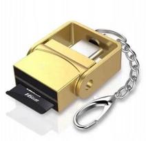 microSD kortelių skaitytuvas OTG USB-C, metalinis raktų pakabukas