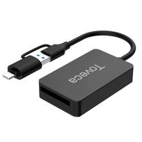 Kortelių skaitytuvas Toveca USB-C/A CFexpress Type B 10Gbps