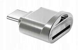 Kortelių skaitytuvas micro SD TF USB OTG USB Type-C mini
