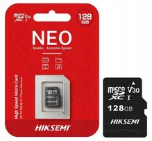 Atminties kortelė 128GB microSD kameroms HIKVISION HS-TF-C1 92Mbps