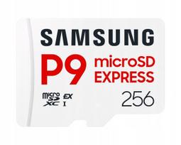 MicroSD atminties kortelė Samsung P9 Express 256GB microSDXC