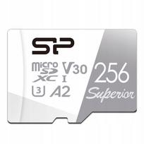 MicroSD kortelė Silicon Power 256GB, A2 V30 U3, su adapteriu