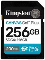 Atminties kortelė SDXC Kingston Canvas Go Plus 256GB C10 UHS-I V30