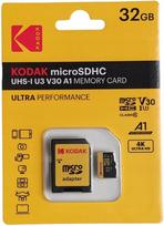 Atminties kortelė Kodak 32GB microSD SDHC UHS-I U3 V30 A1 4K su adapteriu