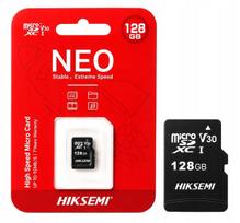 MicroSD atminties kortelė 128GB HS-TF-C1 128G NEO HikSemi Hikvision kameroms