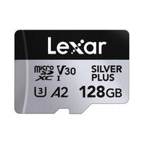 MicroSDXC atminties kortelė Lexar SILVER PLUS 128GB UHS-I U3 V30 A2