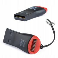 Universalus kortelių skaitytuvas microSD SD USB pakabukas