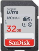 Atminties kortelė SanDisk SDHC 32GB Ultra Class10 120MB/s UHS-I