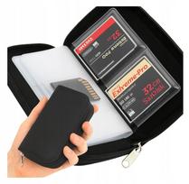 Atminties kortelių dėklas SD microSD CF Compact Flash