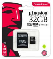 Atminties kortelė KINGSTON 32GB microSD CL10 su adapteriu