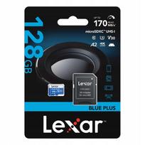 Atminties kortelė Lexar LMSBLPL128G-BNANG 128GB micro SDXC iki 170MB/s