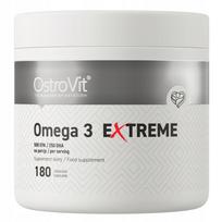 Maisto papildas OstroVit Omega 3 Extreme, 180 kapsulių, 1000 mg, EPA 500 mg, DHA 250 mg
