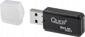 USB atminties kortelių skaitytuvas QUER 2.0 micro SD KOM0562