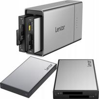 SSD diskas Lexar Professional Workflow Go 2TB su 2 SD kortelių skaitytuvais