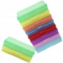 Plastikinės dėžutės nuotraukoms ir smulkmenoms, 10 vnt.