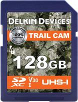 SDXC atminties kortelė Delkin Trail Cam 128GB V30 R100/W75