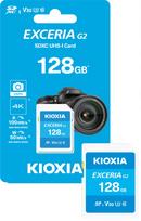 Atminties kortelė KIOXIA 128GB SD Exceria gen2 UHS I U3