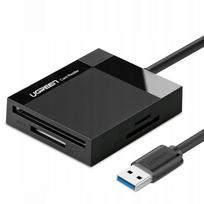 Kortelių skaitytuvas UGREEN CR125 su laidu, microSD/CF/MS/SD