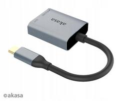 USB 3.2 Type-C dviguba kortelių skaitytuvas AKASA