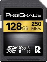 SDXC atminties kortelė 128GB ProGrade Digital 130MB/s rašymo, 250MB/s skaitymo greitis