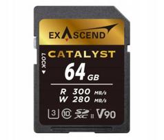 SD atminties kortelė ExAscend 64GB SDXC Catalyst UHS II V90