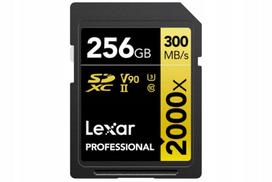 Atminties kortelė Lexar Professional 2000x 256GB SDXC UHS-II V90