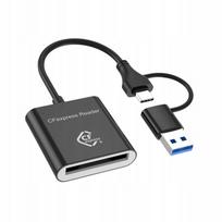 Kortelių skaitytuvas Type B su USB C/USB A