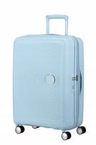Vidutinio dydžio lagaminas American Tourister Soundbox, 67 cm, 81 l, mėlynas