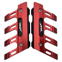 FOR KTM DUKE 125 200 390 Motociklų priedai Priekinių stabdžių diskų apkabos apsauga nuo kritimo Dekoratyvinė apsauga raudona