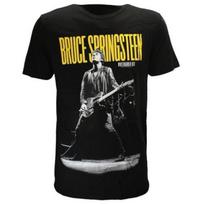 Bruce Springsteen Unisex Adult Winterland Ballroom Guitar T-Shirt L juoda