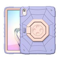 Shockproof Case for IPad A16 11 2025 10th 7/8/9th 10.2 with Pencil Holder, Handle Strap & Shoulder Strap, Drop Protection Cover For iPad 9.7 2018 white