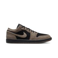 Jordan Air Jordan 1 Low top Vintage Basketball Shoes Unisex Brown Black IB7109-005 44 gray