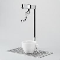 Nerūdijančio plieno gėrimų čiaupo aeratoriaus antgalis Stumiamojo tipo dozatorius Vertikalus vamzdelis 26CM 26CM Steel white