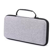 MX Keys Mini Keyboard EVA Hard Storage Case Waterproof Anti-drop Protective Bag with Smooth Zipper for Travel Home Storage pilka spalva