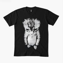 2026 New Funny Sad Crying Cat Emoji Pattern T-Shirt of High-Quality Fashion Casual Breathable Round-neck Printed T-Shirt S gray