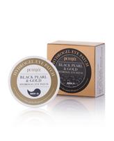 Petitfee Black Pearl & Gold Hydrogel Eye Patch - Hydrożelowe płatki pod oczy z czarną perłą i naturalnym złotem