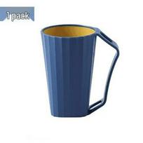 Nordic Drop-Proof Gargle Cup & Toothbrush Holder - Creative, Cute Tooth Mug with Free Shipping 301-400ml blue
