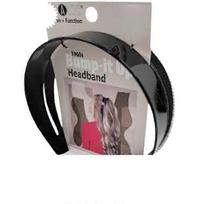 1-3X Bump It Up Headband for Woman Face Wash Hair Hoop Headwear, Bump up Headband Hair Band for Women Hair Styling Accessory 1PCS black