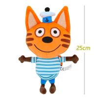Nauji Kote Kitty Šuo Žmogus Pliušiniai Žaislai Mieli Minkšti Kimšti Namų Kambario Dekoro Lėlės Vaikui Gimtadienio Kalėdų Dovana 2528Cm orange