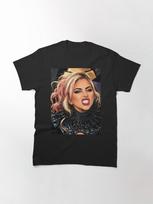 Lady Gaga Lady Gaga grrrrrrrr (fan art) Classic T-Shirt 5XL juoda