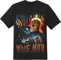 The Wolf Man Horror Movie T-shirt XXXL brown