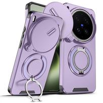 Stumdoma kamera apsaugantis telefono dėklas, skirtas VIVO X300 Ultra X300 Pro vivo x300, su metaliniu laikikliu, tvirtas dangtelis vivo X300 violetinė