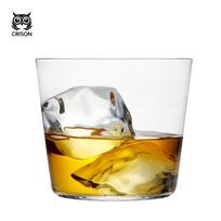 CRISON WK5803 Japanese style ultra-thin crystal glass whiskey glass handmade cocktail glass classical glass Old Fashioned 300ML white
