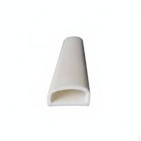 High Temp Seal Strip Thermal Silicone Foam Gasket D Shape Insulation Support Kx-05 13-7mm white