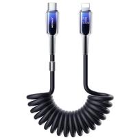 Joyroom S-A43 įkrovimo laidas, USB-C–Lightning, 30 W, 1,5 m, juodos spalvos