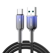 Joyroom S-A42 įkrovimo laidas, USB-A–USB-C, 1,2 m, juodos spalvos