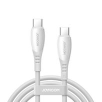 Joyroom S-A59 įkrovimo laidas, USB-C–USB-C, 60 W, 1,2 m, baltos spalvos