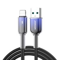 Joyroom S-A42 įkrovimo laidas, USB-A–Lightning, 1,2 m, juodos spalvos
