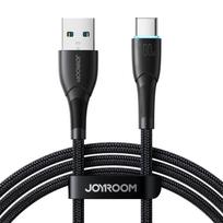 Joyroom SA32-AC6 įkrovimo laidas, USB-A–USB-C, 100 W, 1 m, juodos spalvos